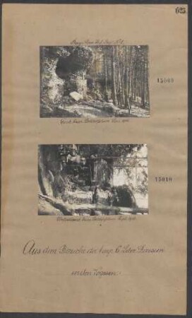 Grab beim Loddelfelsen