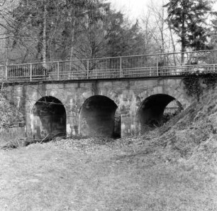 Brücke zur ehem. Wiemersmühle; Bensheim, Im Mühlgrund