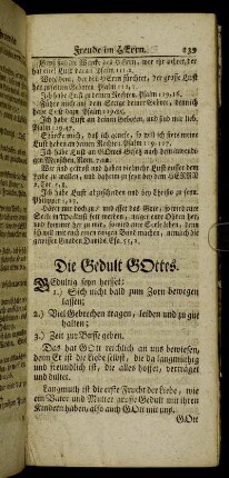 Die Gedult Gottes.