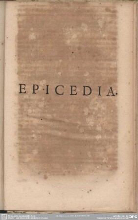 Epicedia