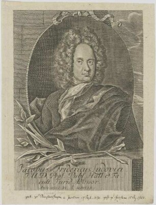 Bildnis des Jacobus Fridericus Ludovici