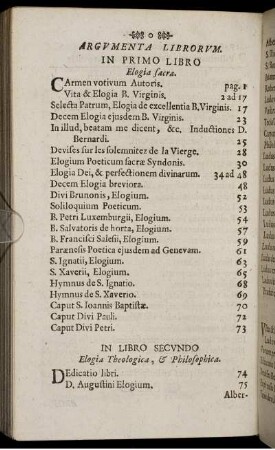 Argumenta Librorum.