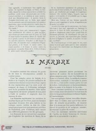 1: Le marbre, [2]