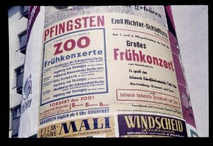 Frühkonzert-Plakate 24.5.58.