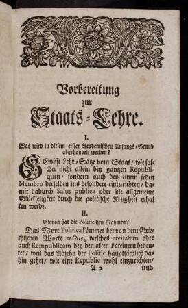 3-29, Vorbereitung zur Staats-Lehre