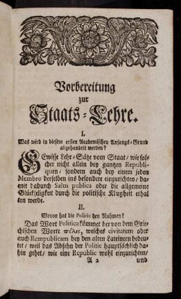 3-29, Vorbereitung zur Staats-Lehre