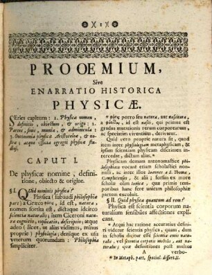 Donati A Transfiguratione Domini Scholarum Piarum Campidonæ Rectoris, alias Philosophiæ, & Ss. Canonum, nunc Ss. Theologiæ Professoris Introductio In universam Philosophiam, Veterem, Et Novam, Exegeticam, Et Dialecticam : Usui, & commodo studiosæ Iuventutis antehac edita, Tomus III.. Philosophiæ partem Physicam, seu Naturalem complectens