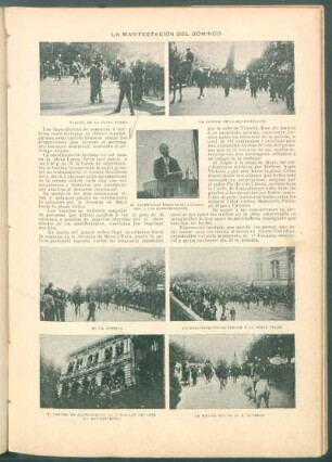 La manifestación del domingo