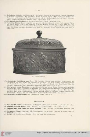 Miniatüren (Nr. 677-732)