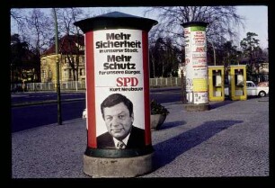 Wahlplakat SPD 26.1.75.