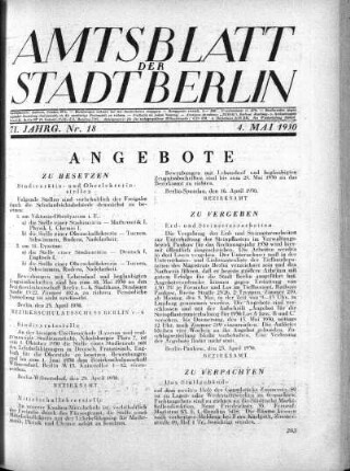 1930,18: Nr. 18, 4. Mai 1930