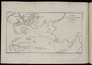 Pl. XXIV. Carte Du Pays Des Anciens Venettes A la Côte du Sud de la Bretagne.