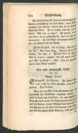 [Ein und zwanzigste Tafel. - Dreißigste Tafel.]