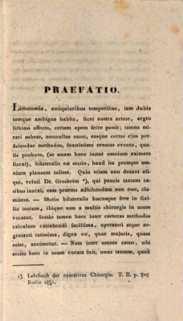 De lithotomiae methodo bilaterali : Diss. inaug. chir. ; cum tab. aen.