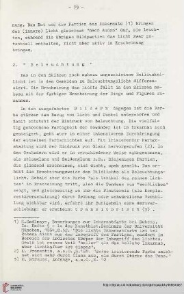2. „Beleuchtung“