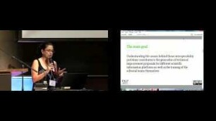 Analysis of the use of OJS interoperable resources