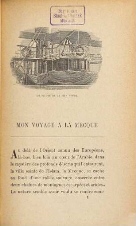 Mon voyage à la Mecque