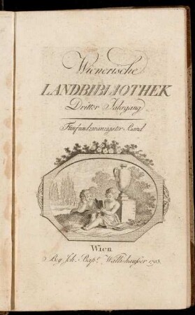 1: Der Sonderling : Ein Gemählde des menschlichen Herzens