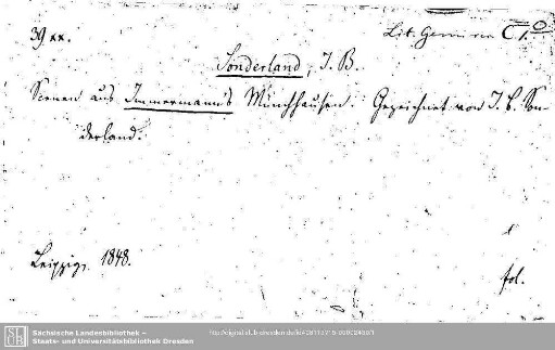 Literatura Germanica recentior C 0001: Literatura Germanica recentior C 0001