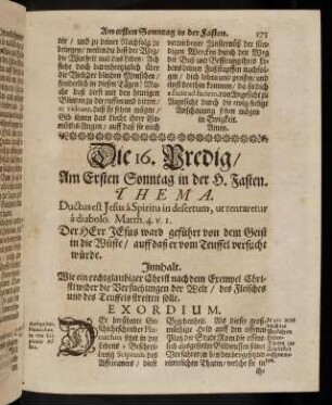 175-186, Die 16. Predig.