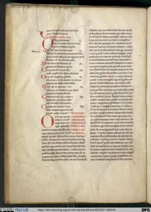 Hugonis a Sancto Charo Postillae super Apocalysim - UER MS 30