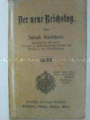 Mitgliederverzeichnis des Reichstages 1893
