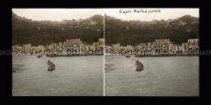Blick vom Dampfer auf Capri