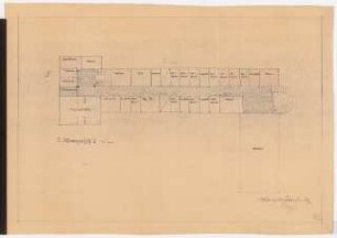 Luftamt, Münster: Grundriss 2. OG 1:200