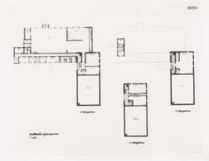 Stadttheater, Gelsenkirchen: Foto von Inv.Nr. 35906: 3. Obergeschoss 1:200