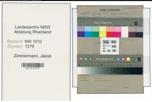 Entnazifizierung Jakob Zimmermann , geb. (Stadtbeamter)