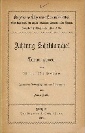 Achtung Schildwache!