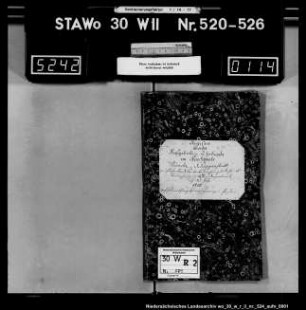 Zivilstandsregister Mönche-Schöppenstedt (jetzt Klein-Schöppenstedt)