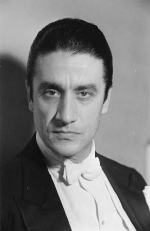 Porträt des Dirigenten Sergiu Celibidache : Porträt des Dirigenten Sergiu Celibidache