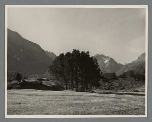 Bergkette bei Maloja