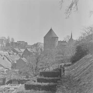 Bautzen Altstadt : Bautzen. Stadtansicht mit Gerberbastei