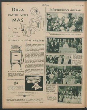 Informaciones diversas