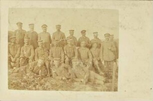 [Gruppenbild von Soldaten]