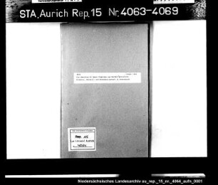 Die dem Hinrich Ippen Poppinga aus Norden gestattete Krämerei, Bäckerei und Schankwirtschaft in Schoonorth