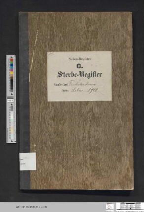 Sterberegister Güldendorf 1902