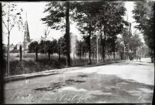 Vaals. Grensstraat