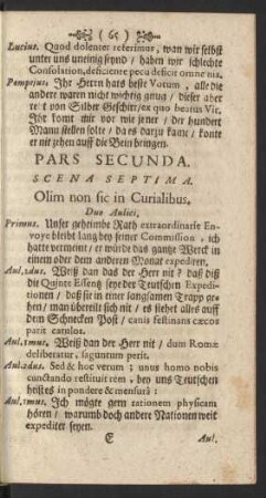 Pars Secunda. Scena Septima.