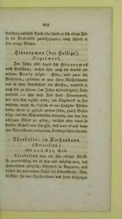 Theodosius im Kirchenbann