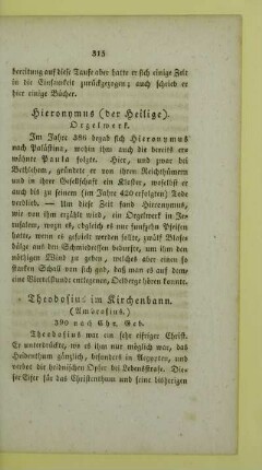 Theodosius im Kirchenbann