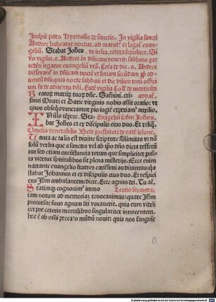 Breviarium Frisingense, [1,4]. Proprium de sanctis
