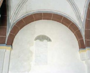 Ehemaliges Fenster im südlichen Seitenschiff