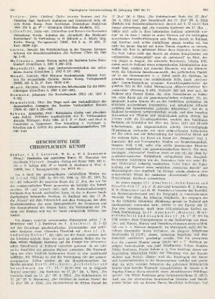 939-942 [Rezension] Grabar, I. E., Lasarew, W. N., u. W. S. Kemenow [Hrsg.], Geschichte der russischen Kunst ; IV