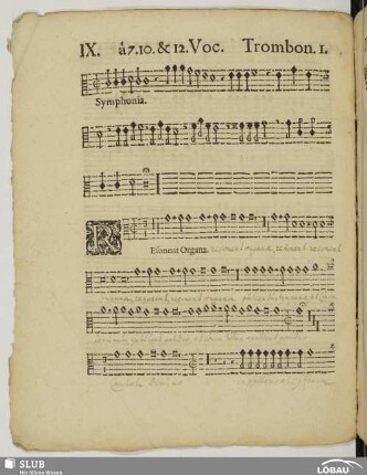 IX. Resonet organa