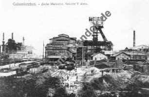 Zeche Rheinelbe, Schacht 5 Alma, Gelsenkirchen