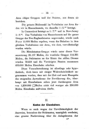 Kosten der Eisenbahnen
