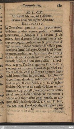 Ad L.CLVI. Ulpianus lib. 70. ad Edictum